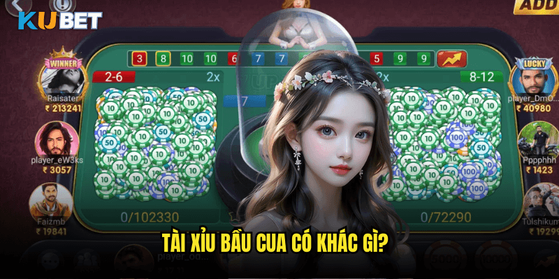 Tài Xỉu bầu cua có khác gì